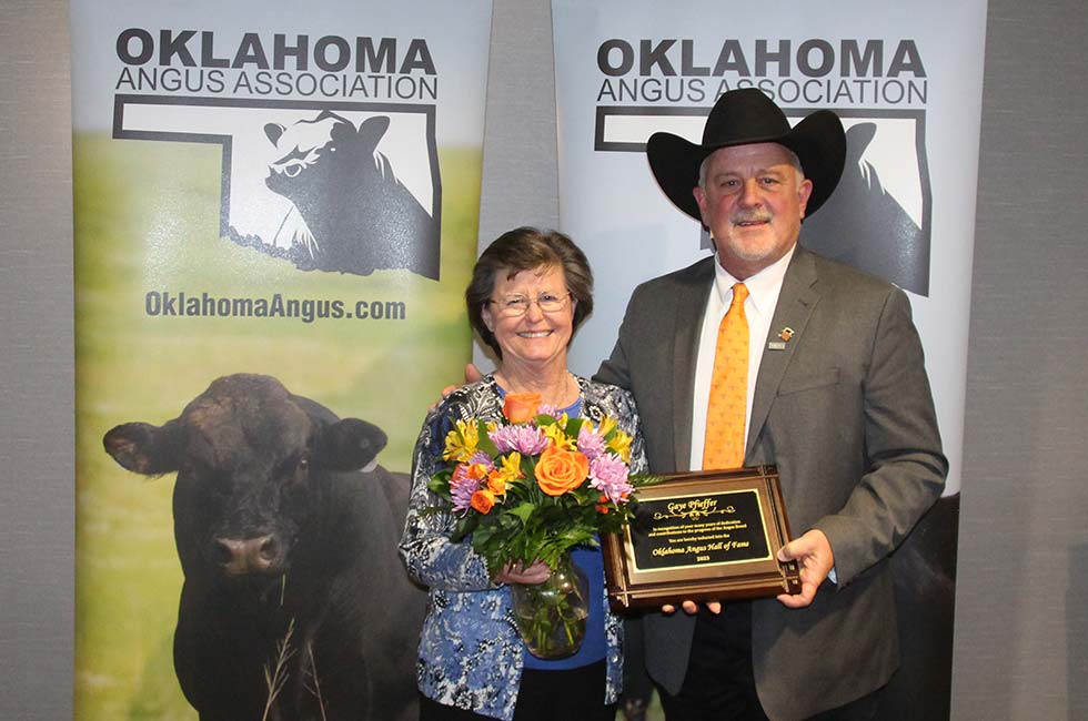 Oklahoma Angus Hall of Fame recipient